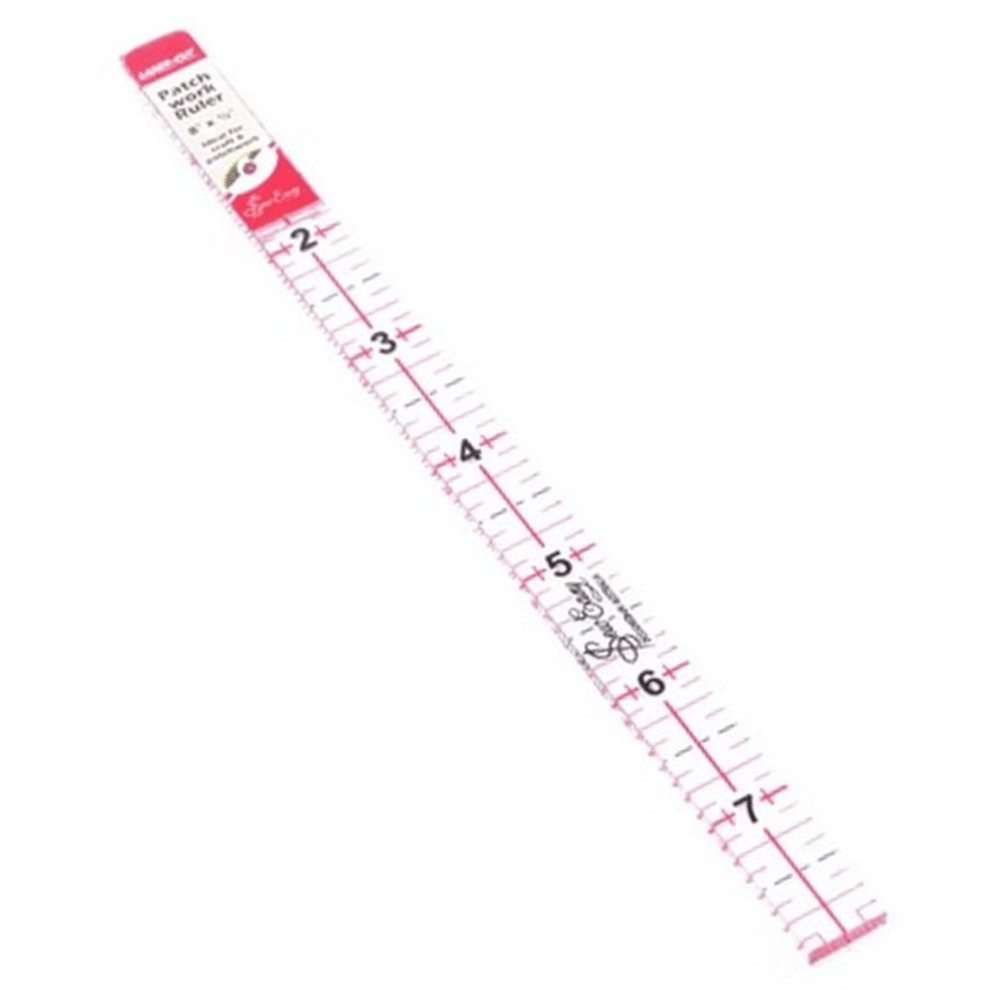 Fabric Ruler  Sew Easy Quilting & Patchwork Ruler (24x6.5)