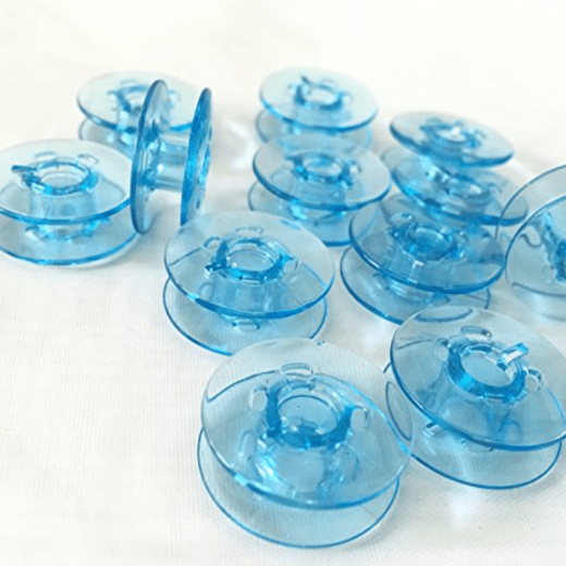 Blue Pfaff Plastic Bobbins