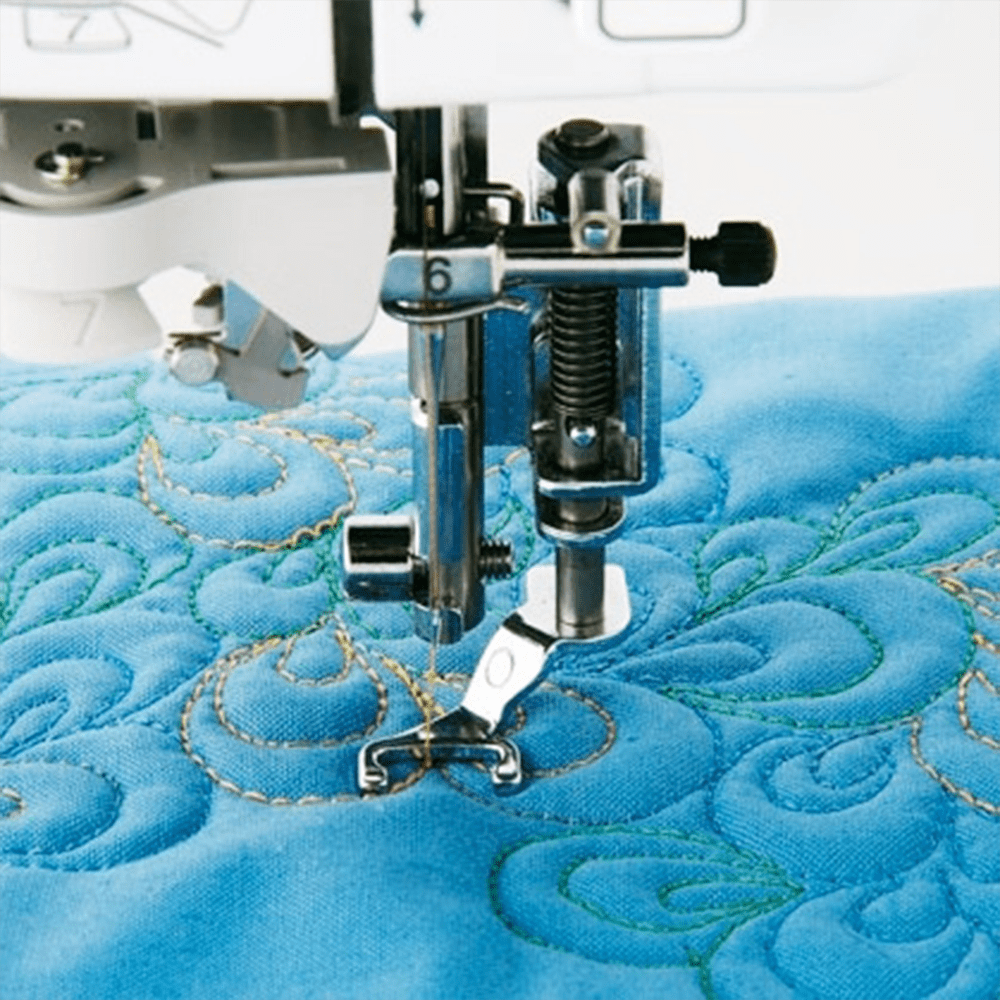 Как установить лапку на швейной
